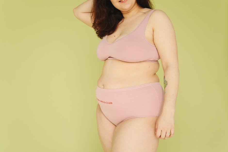 bali underwear size guide